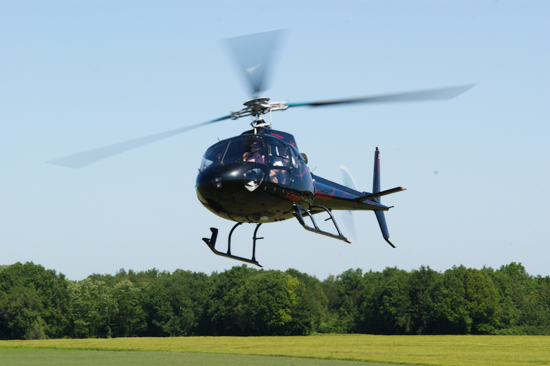 Survol en hélicoptère château de l'Essonne
