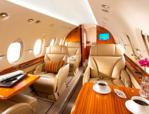 Luxury Jet interior
